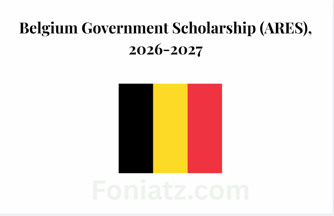 Belgium Government Scholarship (ARES), 2026-2027