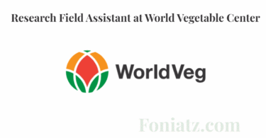 Research Field Assistant at World Vegetable Center