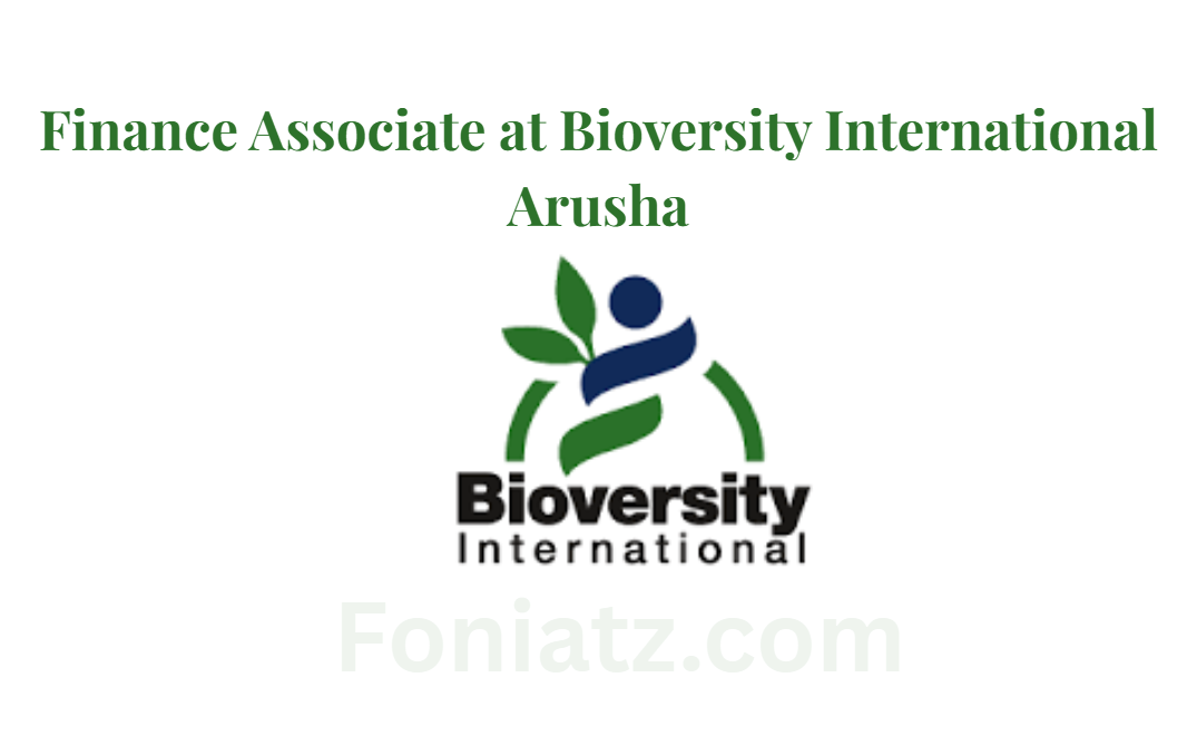 Finance Associate at Bioversity International Arusha
