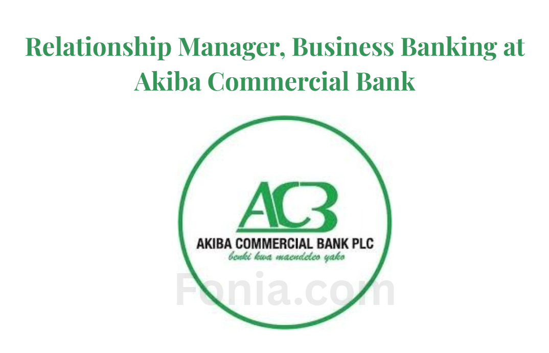 Relationship Manager, Business Banking at Akiba Commercial Bank