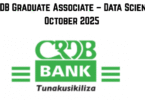 CRDB Graduate Associate – Data Science October 2025