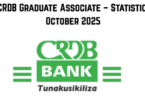 CRDB Graduate Associate – Statistics October 2025