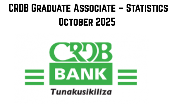 CRDB Graduate Associate – Statistics October 2025