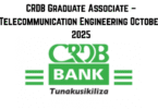 CRDB Graduate Associate – Telecommunication Engineering October 2025