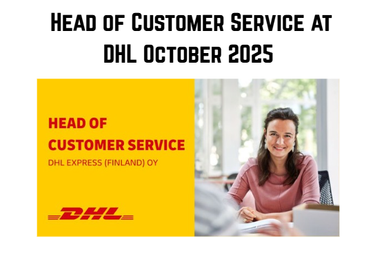 Head of Customer Service at DHL October 2025