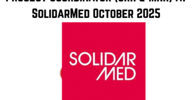 Project Coordinator (SRH & MNH) at SolidarMed October 2025