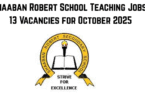 Shaaban Robert School Teaching Jobs: 13 Vacancies for October 2025
