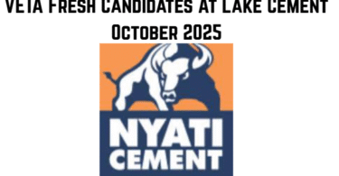 VETA Fresh Candidates At Lake Cement October 2025
