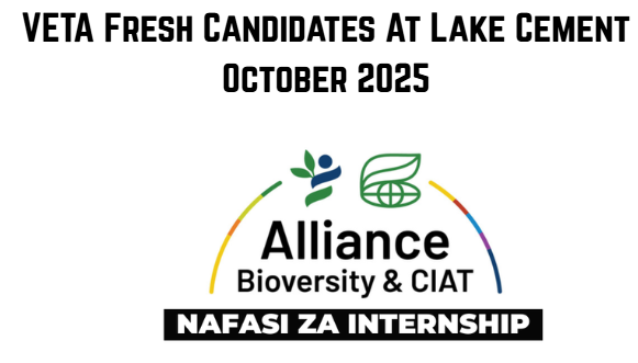 Internship Position at CIAT October 2025