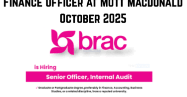 Senior Audit Officer at BRAC International October 2025