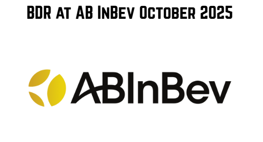 BDR at AB InBev October 2025