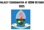 Project Coordinator at UDSM October 2025