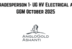 Tradesperson 1- UG HV Electrical at GGM October 2025