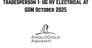 Tradesperson 1- UG HV Electrical at GGM October 2025
