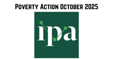 Research Manager at Innovations for Poverty Action October 2025
