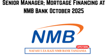 Senior Manager; Mortgage Financing at NMB Bank October 2025