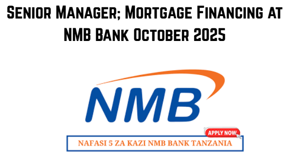 Senior Manager; Mortgage Financing at NMB Bank October 2025