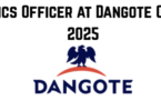 Logistics Officer at Dangote October 2025