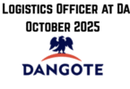 Senior Logistics Officer at Dangote October 2025