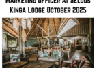 Marketing Officer at Selous Kinga Lodge October 2025