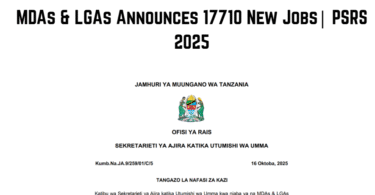 MDAs & LGAs Announces 17710 New Jobs| PSRS 2025