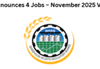 WRRB Announces 4 Jobs – November 2025 Vacancies