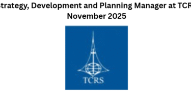 Strategy, Development and Planning Manager at TCRS November 2025