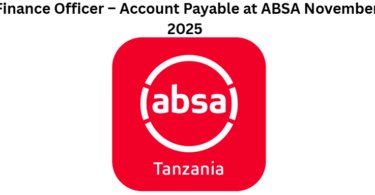Finance Officer – Account Payable at ABSA November 2025