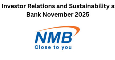 Head; Investor Relations and Sustainability at NMB Bank November 2025