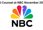 Legal Counsel at NBC November 2025