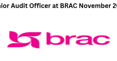 Senior Audit Officer at BRAC November 2025