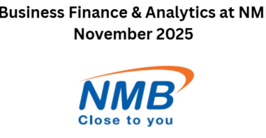 Head; Business Finance & Analytics at NMB Bank November 2025