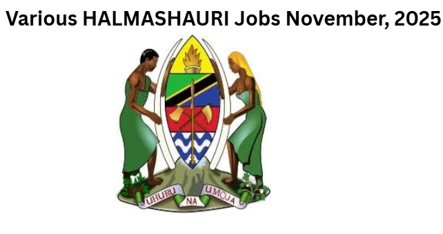 Various HALMASHAURI Jobs November, 2025
