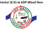 Executive Director (E.D) at ADP Mbozi November 2025