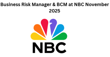 Business Risk Manager & BCM at NBC November 2025