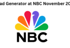 Lead Generator at NBC November 2025