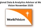 Regional Data & Analytics Advisor at World Vision November 2025