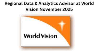 Regional Data & Analytics Advisor at World Vision November 2025
