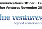 Senior Communications Officer – East Africa at Blue Ventures November 2025