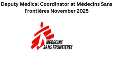 Deputy Medical Coordinator at Médecins Sans Frontières November 2025