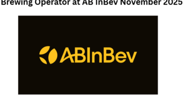 Brewing Operator at AB InBev November 2025