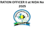 REGISTRATION OFFICER II at NIDA November 2025