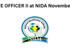 ESTATE OFFICER II at NIDA November 2025