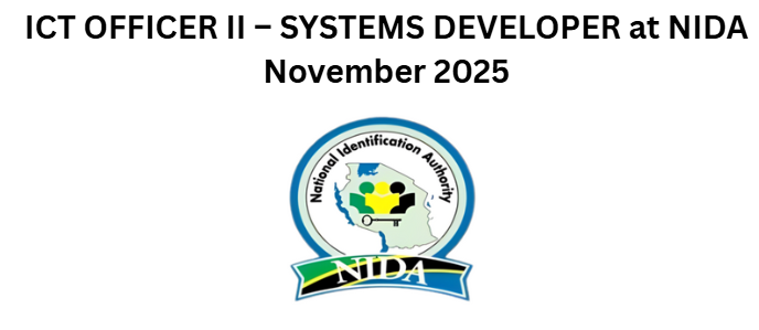 ICT OFFICER II – SYSTEMS DEVELOPER at NIDA November 2025