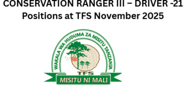 CONSERVATION RANGER III – ECONOMIST at TFS November 2025