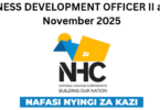 BUSINESS DEVELOPMENT OFFICER II at NHC November 2025