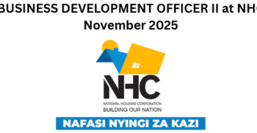 BUSINESS DEVELOPMENT OFFICER II at NHC November 2025