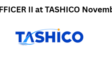 DECK OFFICER II at TASHICO November 2025