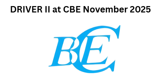 DRIVER II at CBE November 2025