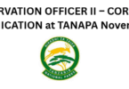 CONSERVATION OFFICER II – CORPORATE COMMUNICATION at TANAPA November 2025